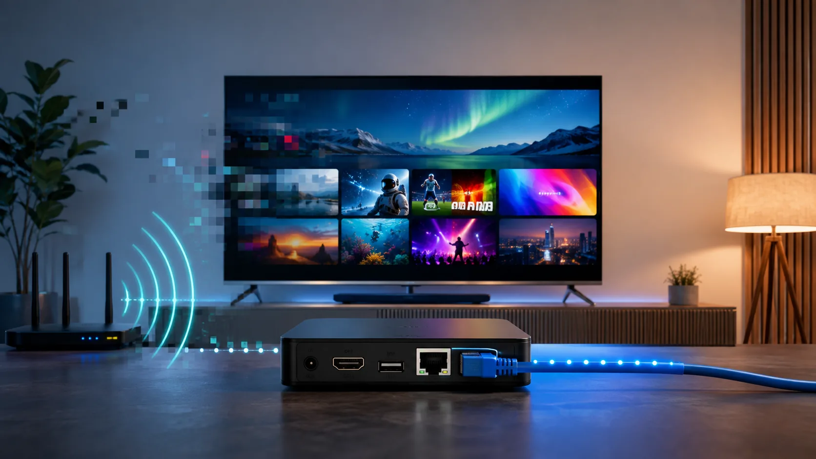 Wi-Fi או כבל רשת ל-IPTV: איזה חיבור יציב יותר?
