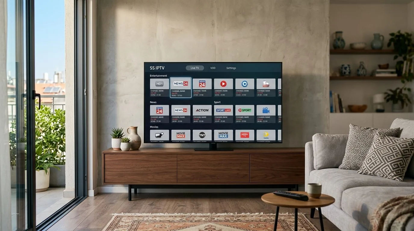 ss iptv — SS IPTV — הגדרה ושימוש בטלוויזיה החכמה