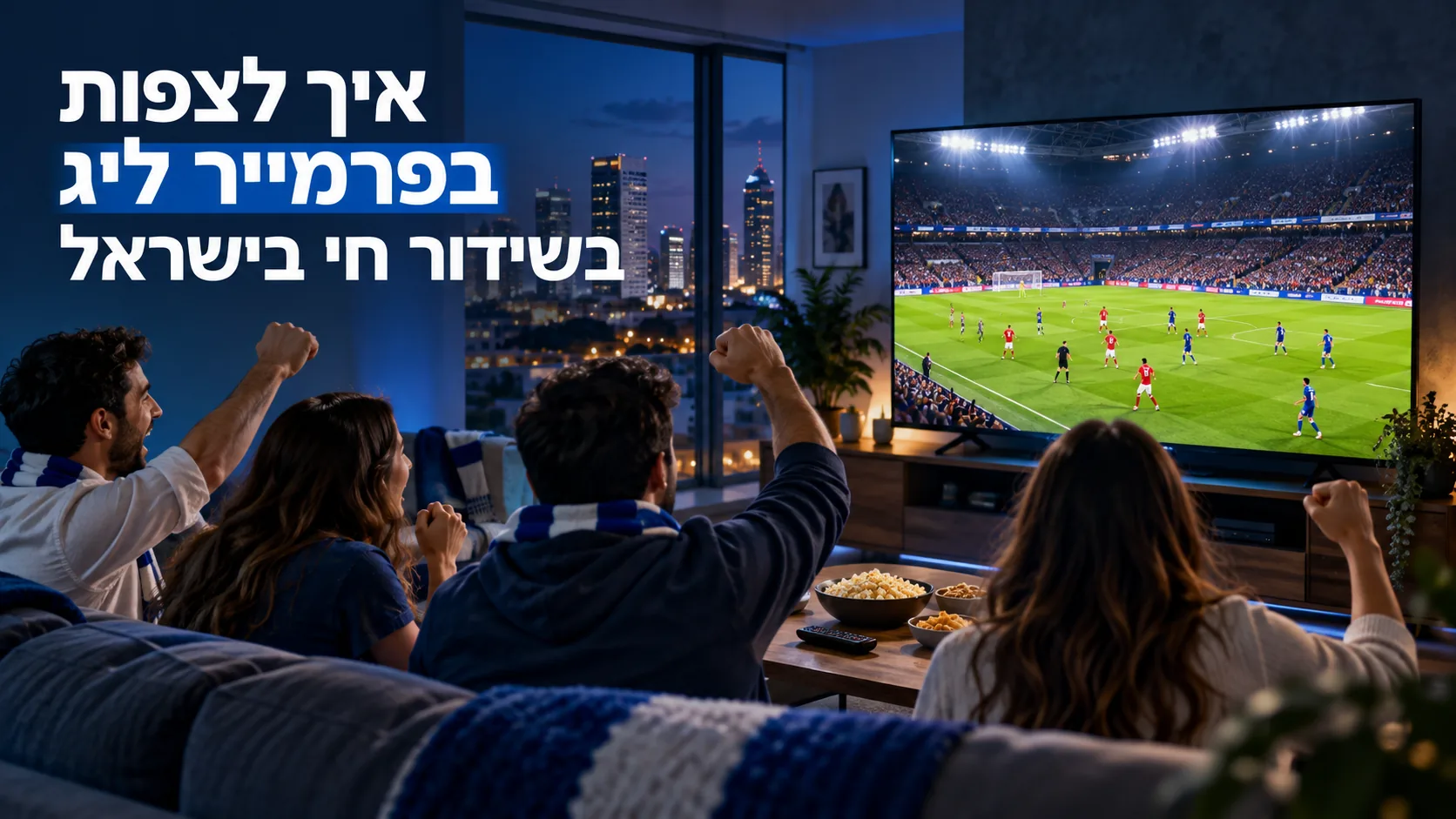 פרמייר ליג שידור חי בישראל — איך לצפות בפרמייר ליג בשידור חי בישראל