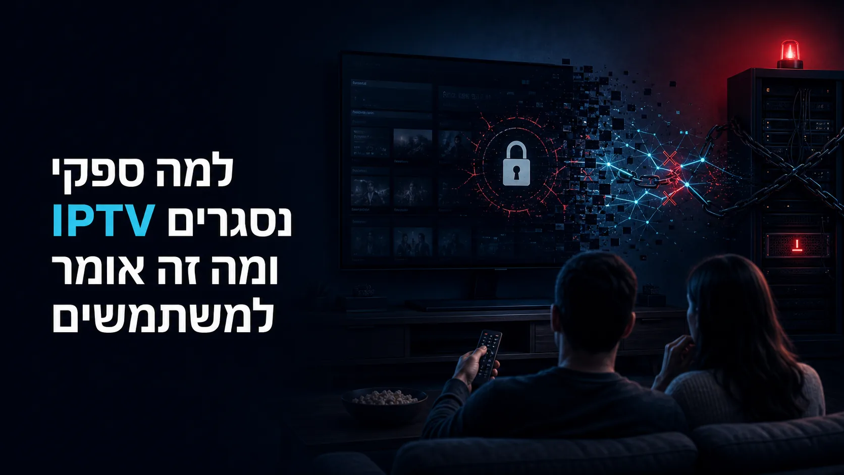 למה ספקי IPTV נסגרים ומה זה אומר למשתמשים